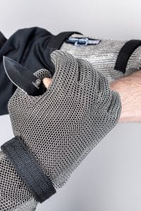 niroprotac suit glove, tab protection, cut protection, mesh clothing